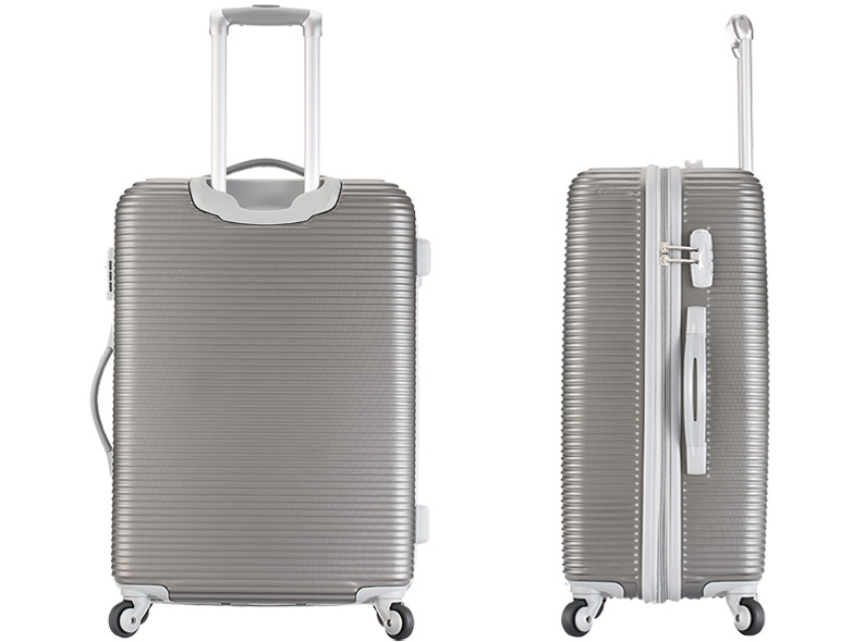 SA国际海关锁轻量横纹雾面双层内里行李箱系
