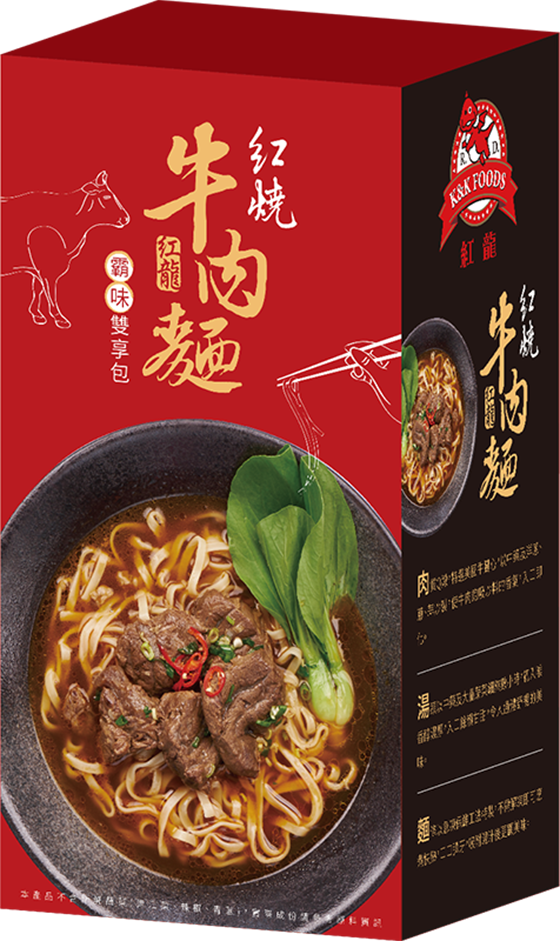 牛肉/名店/人氣/排隊/晚餐/宵夜/加熱/即食/調理/紅龍/食品/招牌/紅燒/牛肉麵/霸味/雙享/牛腱/美國/湯品/湯頭/美味/上班族/葱燒/泡麵/麵食