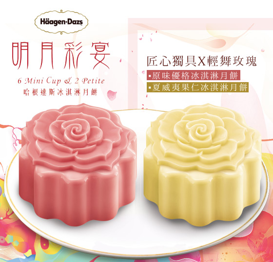 Häagen-Dazs/中秋月餅/冰淇淋月餅/冰淇淋