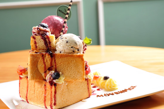 瑞士莫凡彼冰淇淋-双倍冰淇淋糖心吐司-来自瑞士高品质冰淇淋，100%天然、100%满足，双倍冰淇淋糖心吐司给您200%的幸福甜蜜!