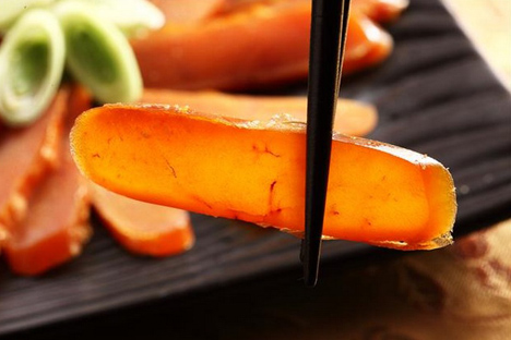 上野物产-云林口湖顶级乌鱼子-云林口湖乡顶级乌鱼子，纪录片「舌尖上的中国」特别拍摄，陆客疯狂抢购，小龙年吃乌鱼子补元气，活力一整年