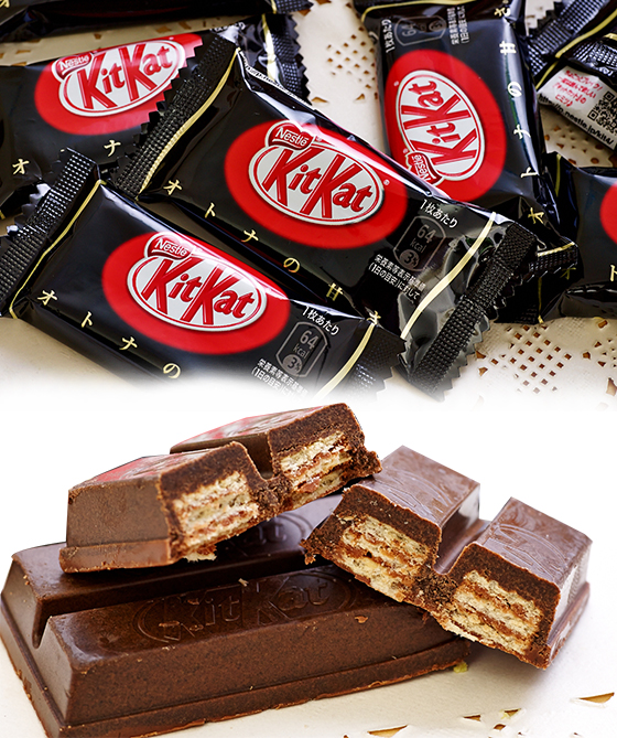 KitKat-日本雀巢经典巧克力系列-全新风貌,采用