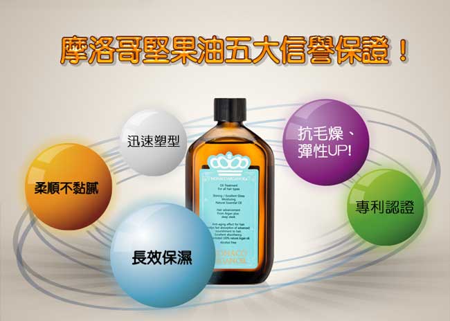 Mo<em></em>naco Argan Oil-摩洛哥坚果油极致顺发精华