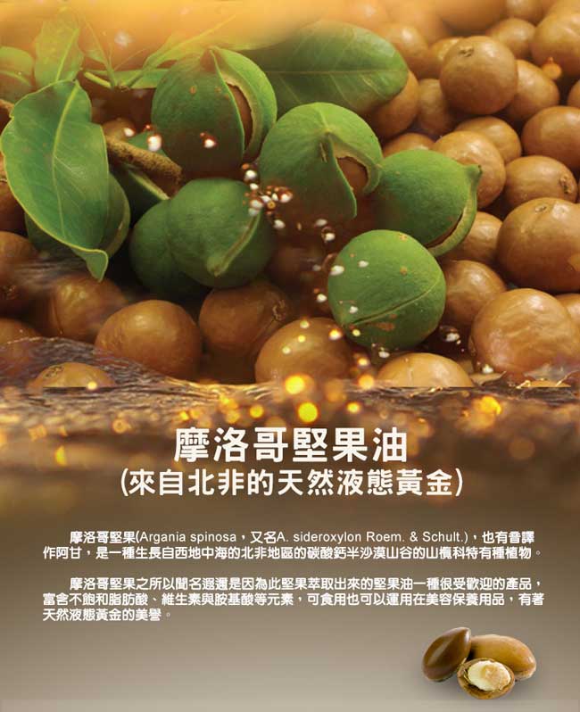 Mo<em></em>naco Argan Oil-摩洛哥坚果油极致顺发精华