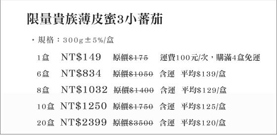 小蕃茄/水果/番茄