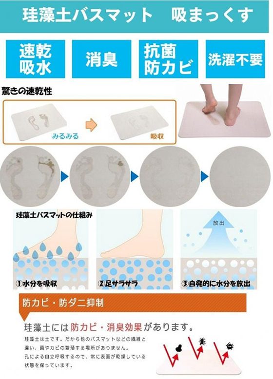 日本/珪藻土/地墊/吸水/防滑