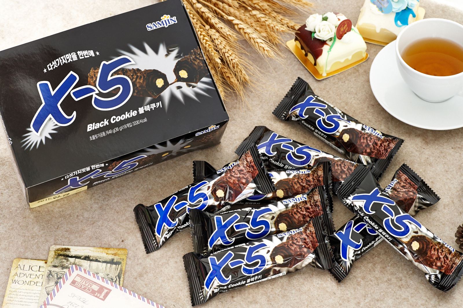 韓國X-5脆心巧克力棒/巧克力