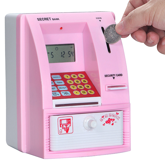 全新中文发音超人气ATM提\/存款机-超惊人存钱