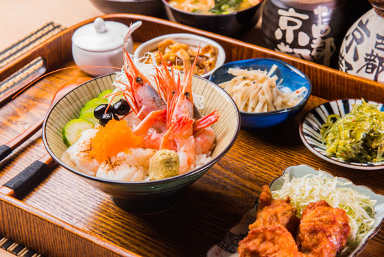 惠比壽/丼飯/定食/鯖魚丼/牛肉丼/炸蝦丼/親子丼/豬排丼/鮭魚丼/日本料理