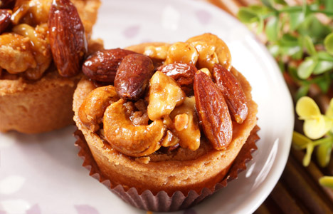 江饼屋-杏仁坚果塔礼盒-高雄创新伴手礼,酥脆外