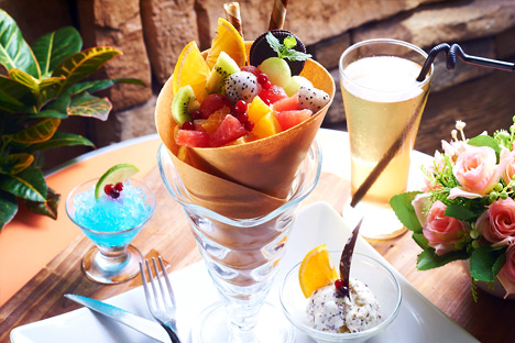 向旸咖啡-单人轻食套餐-浓郁香气的香脆可丽饼