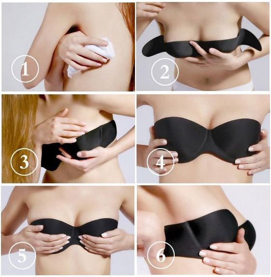 ANGO-美背式隐形<em>胸罩</em>-<em>女孩</em>的私物入荷!矽胶内