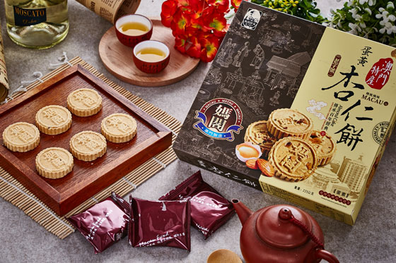 澳门特产妈阁杏仁饼&凤凰卷-澳门人气必买伴