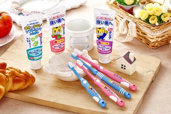 日本三诗达-巧虎儿童牙刷\/儿童牙膏系列-超人气