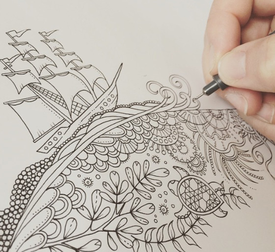 秘密花园系列第三集-迷幻海洋Lost Ocean,妈咪