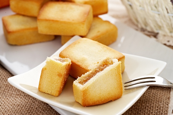 台湾佳味-凤梨酥礼盒-严选在地凤梨,金黄外皮香