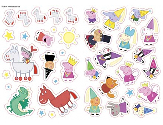 粉紅豬小妹/遊戲書/學習書/遊戲/學習/貼紙/童書