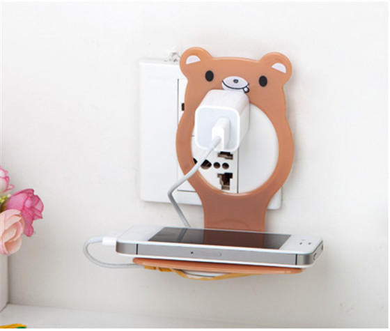 卡通可折叠手机充电支架-给手机一个家!微倾斜