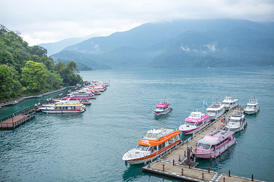 日月潭/碼頭水沙連館/南投