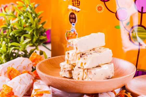 樱桃爷爷-2015新品上市柠檬慕斯牛轧糖\/香橙奶