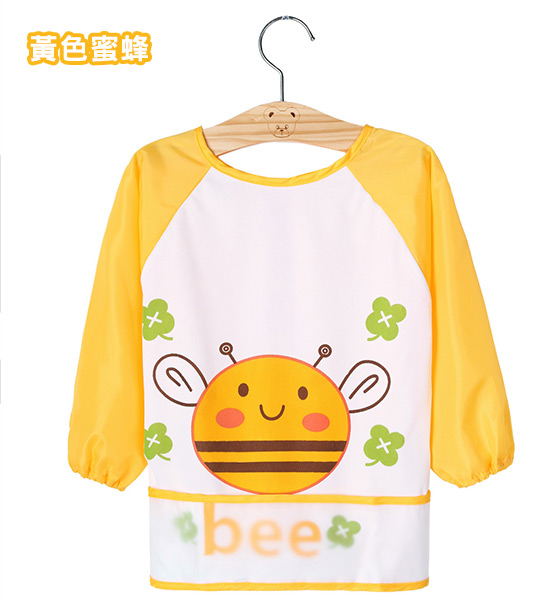 儿童可爱印花加大防水防脏画画衣,妇幼宠物,快