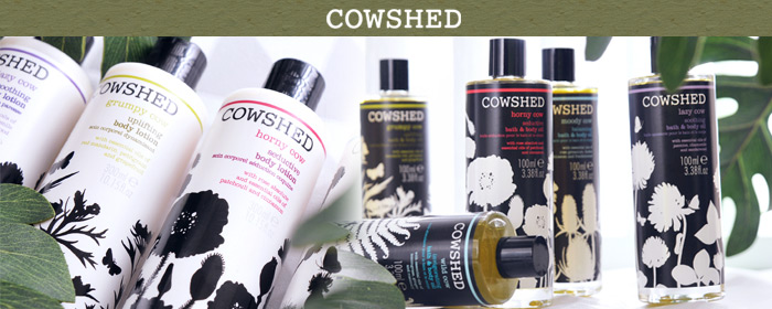 COWSHED-天然香氛精油滋養潤膚組 六選一 英式時尚居家護膚療癒香氛，天然植物精油沐浴，徹底的紓緩幸福，彷彿回歸心靈綠洲！