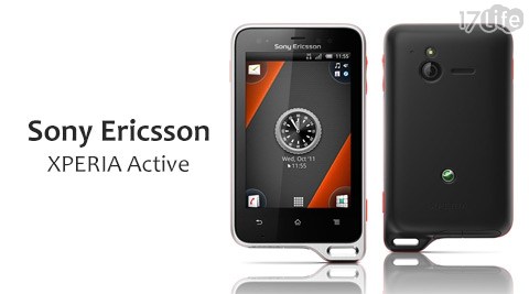 Sony Ericsson-XPERIA 紙 肉 乾Active ST17i運動型手機(福利品)