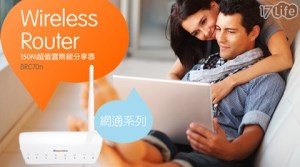 Sapido-150M超值雲無線分享器