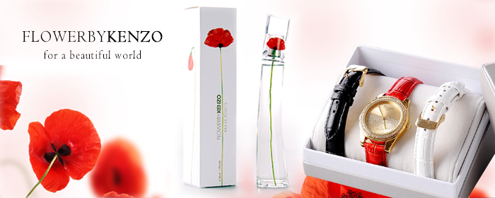 KENZO-罌粟花誘癮時尚香氛組 晶瑩彎曲線條宛如花朵迎風搖曳的丰彩，饒富詩意的力量，訴說罌粟花既纖細堅強又優雅的形象