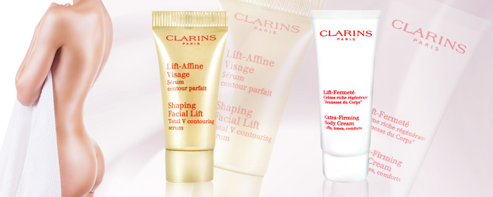 CLARINS 克蘭詩-新一代緊塑俏臀霜/3V特效緊塑精華 法國CLARINS，植物為本的美麗秘密，新一代緊塑俏臀霜、3V特效緊塑精華，優惠超值組！