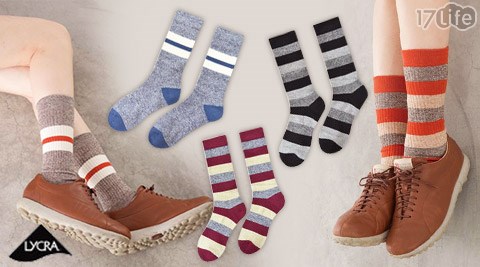 貝柔-萊卡氣墊休閒長襪