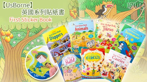 UsBorne-英國系列貼紙書First Sticker Book