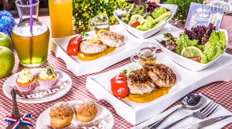 Unwind.Simple-双人小资乐活时刻手打汉堡排精选套餐-新鲜食材,手工制作,拍打出扎实美味汉堡排,多汁肥美的滋味,化在嘴里,搭配法式甜点,满满都是幸福!