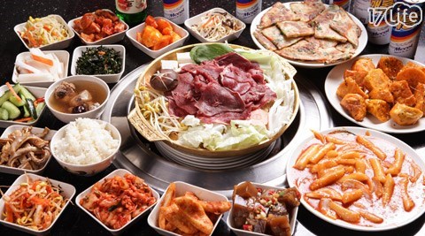 鏡江韓式無煙銅烤-豪華四人銅盤烤肉大餐