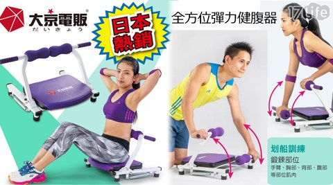 大京電販-全方位彈力健腹器