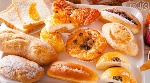 橙色烤箱-抵用券-网路热销!菇菇泡菜面包独家贩售!选用在地食材，制成多达80种台、西式面包蛋糕及甜点，温暖你的幸福温度，17Life，团购、宅配24小时到货、优惠券、即买即用