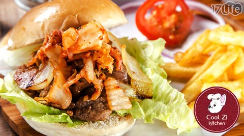 胖東西廚房COOLZI-胖東西正宗韓式漢堡單人套餐