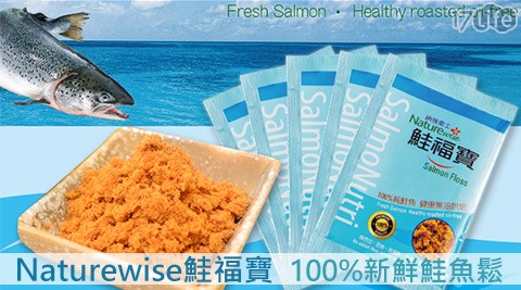 Naturewise鮭福寶-100%新鮮鮭魚鬆