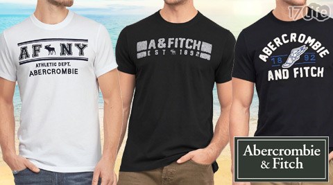 A&F Abercrombie & Fitch-男款短袖上衣  