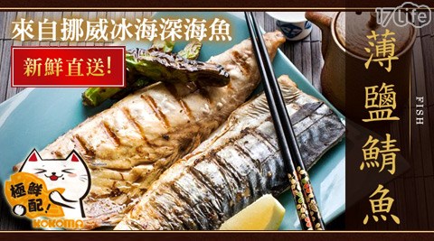 極鮮配-優質挪威薄鹽鯖魚片