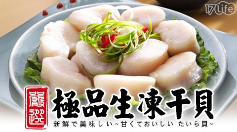 賀鮮生-嚴選極品生凍干貝