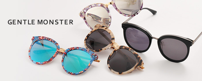GENTLE MONSTER-太陽眼鏡 十六款選一 韓星御用品牌，藝術和眼鏡前衛創作風格，低調質感不失霸氣的視覺效果，風靡國際時尚潮流
