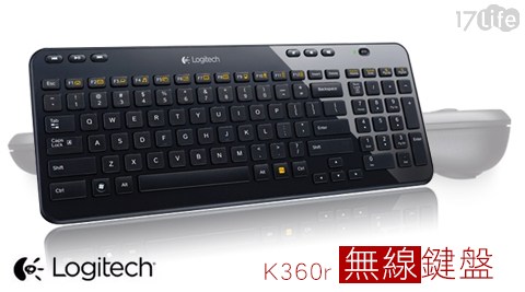 Logitech 羅技饗 賓-K360r無線鍵盤