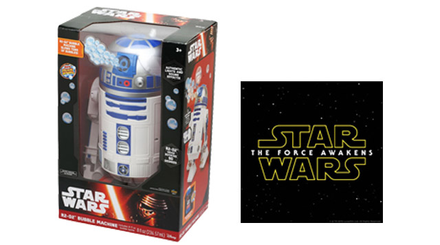買星際大戰R2-D2泡泡機 送星戰原聲帶(市價: $479)