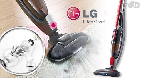 LG 17life 團購樂金-CORDZERO手持直立式2合1無線吸塵器(VS8401SCW)