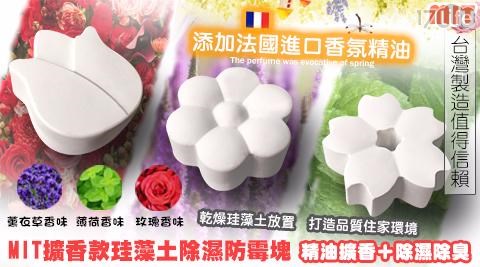 擴香款珪藻土除濕防霉塊(2入/組) 擴香款珪藻土除濕防霉塊(2入/組)