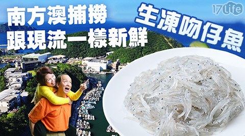 【金鮮】南方澳生凍吻仔魚(200g±10%/包)