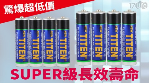 TI羅浮 宮 福 華TEN-超值碳鋅電池
