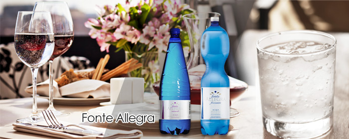 義大利 Fonte Allegra-亞莉佳微氣泡礦泉水 來自阿爾卑斯山脈的泉水禮讚,擁有細緻天然氣泡與深層的礦泉芳香,為五星飯店指定佐餐水!