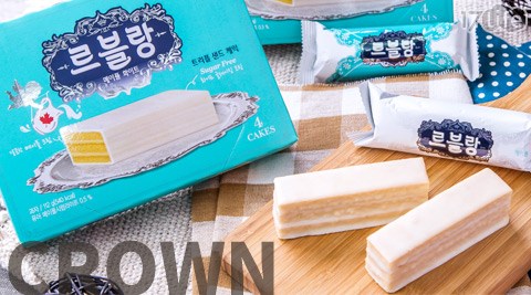 韓國CROWN-楓糖白巧克力蛋糕